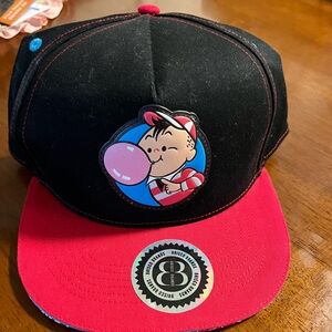 Double Bubble Baseball Cap with Cartoon Patch New never worn